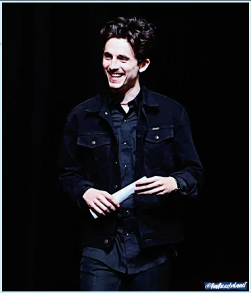 Imagem recente de timotheechalamet