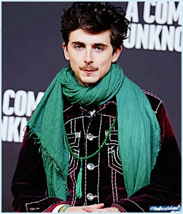 Imagem recente de timotheechalamet