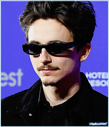 Imagem recente de timotheechalamet