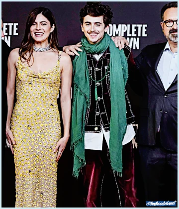 Imagem recente de timotheechalamet