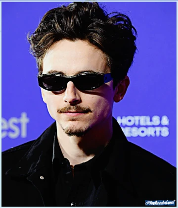 Imagem recente de timotheechalamet