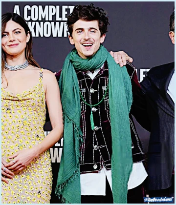 Imagem recente de timotheechalamet