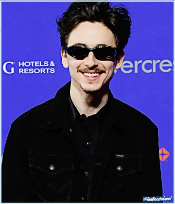 Imagem recente de timotheechalamet