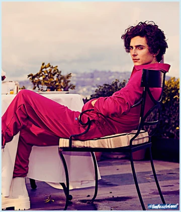 Imagem recente de timotheechalamet