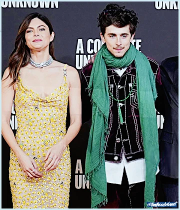 Imagem recente de timotheechalamet