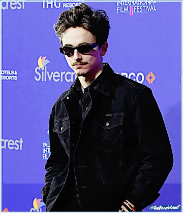 Imagem recente de timotheechalamet