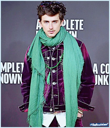 Imagem recente de timotheechalamet