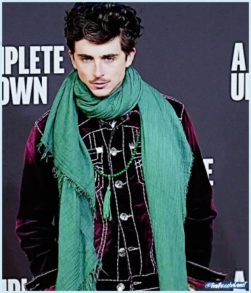 Imagem recente de timotheechalamet