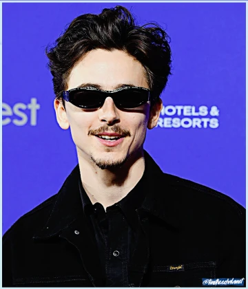 Imagem recente de timotheechalamet