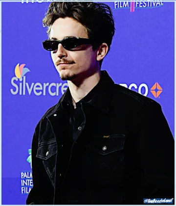 Imagem recente de timotheechalamet