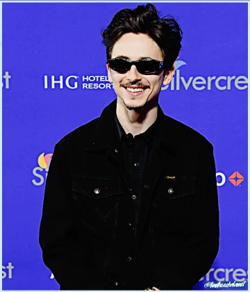 Imagem recente de timotheechalamet