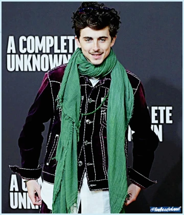 Imagem recente de timotheechalamet