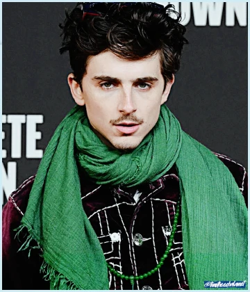 Imagem recente de timotheechalamet