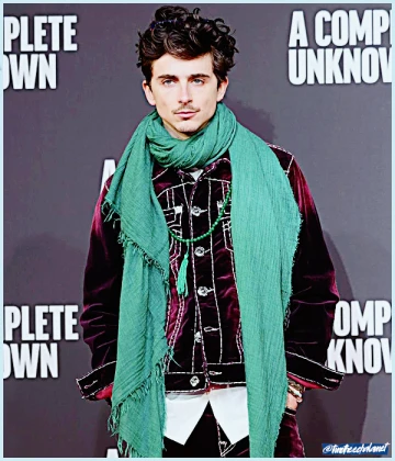 Imagem recente de timotheechalamet