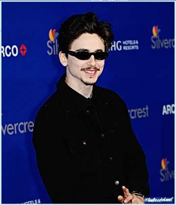 Imagem recente de timotheechalamet