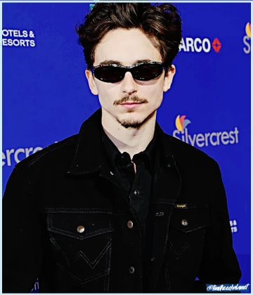 Imagem recente de timotheechalamet