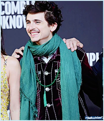 Imagem recente de timotheechalamet