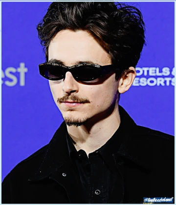 Imagem recente de timotheechalamet