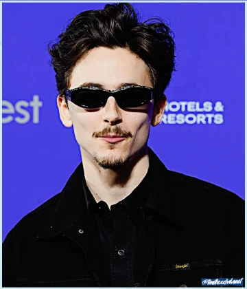 Imagem recente de timotheechalamet