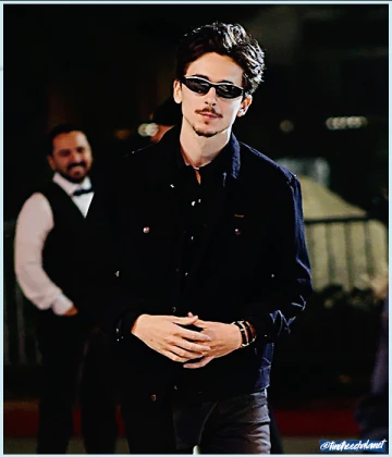 Imagem recente de timotheechalamet