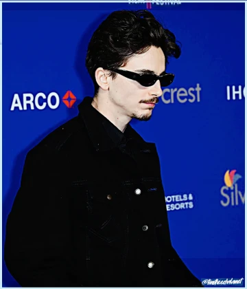 Imagem recente de timotheechalamet