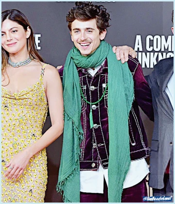 Imagem recente de timotheechalamet