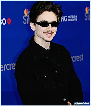 Imagem recente de timotheechalamet