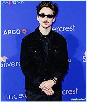 Imagem recente de timotheechalamet