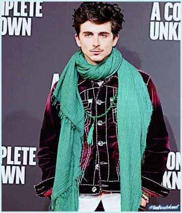 Imagem recente de timotheechalamet