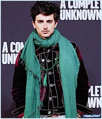 Imagem recente de timotheechalamet