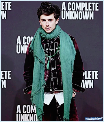 Imagem recente de timotheechalamet