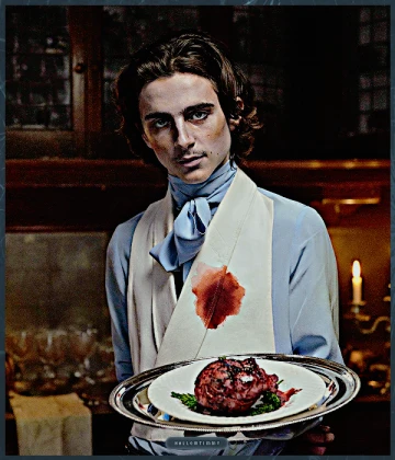 Imagem recente de timotheechalamet