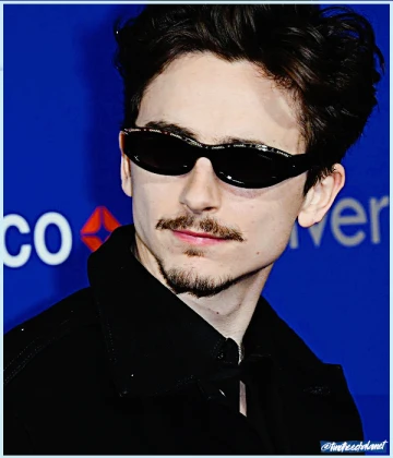 Imagem recente de timotheechalamet