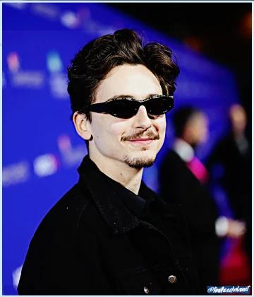 Imagem recente de timotheechalamet