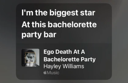 Imagem recente de williams