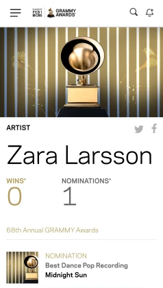 Imagem recente de zaralarsson
